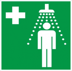Biztonsági zuhany (piktogram)