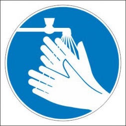 Kézmosás kötelező! piktogram
